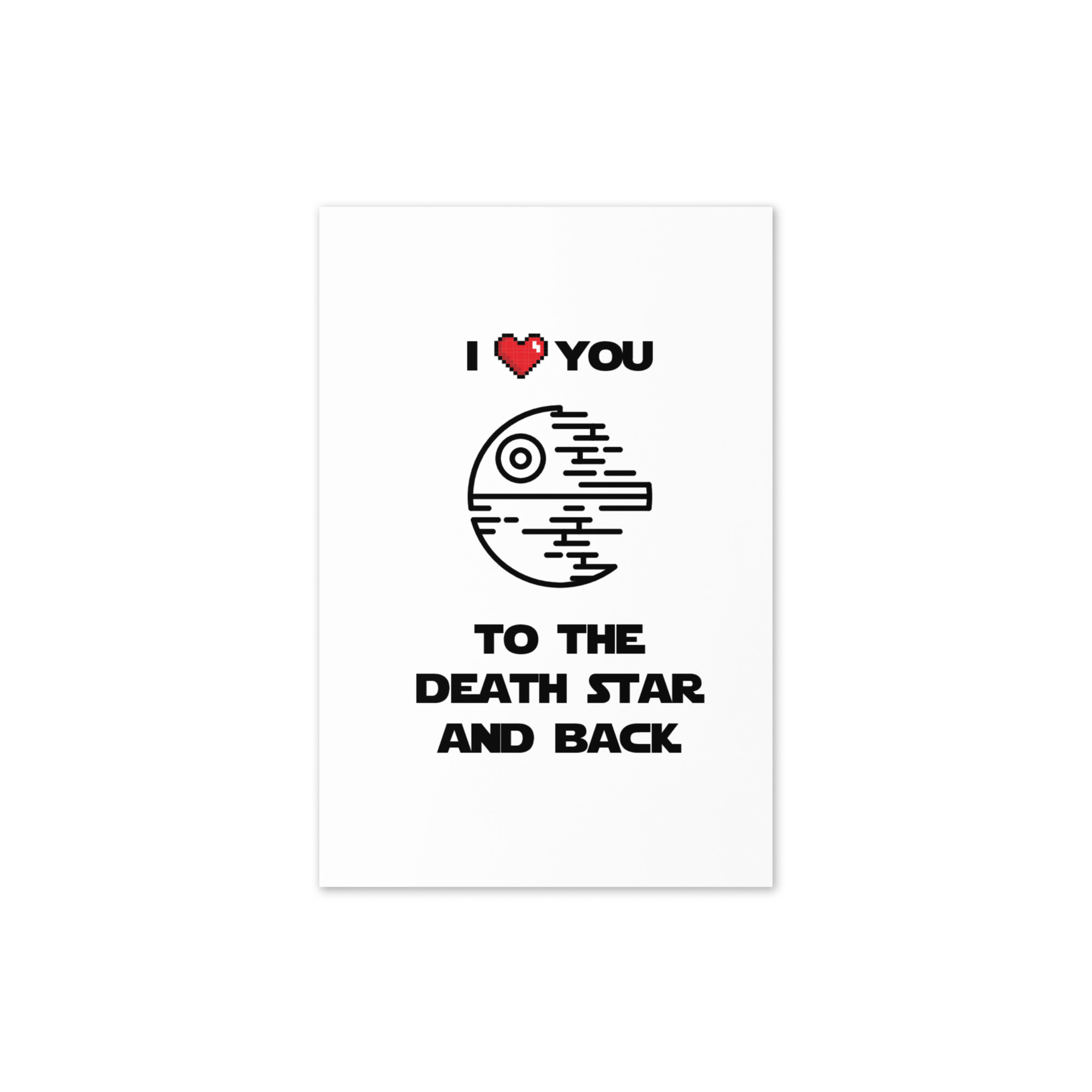 Death Star Valentine